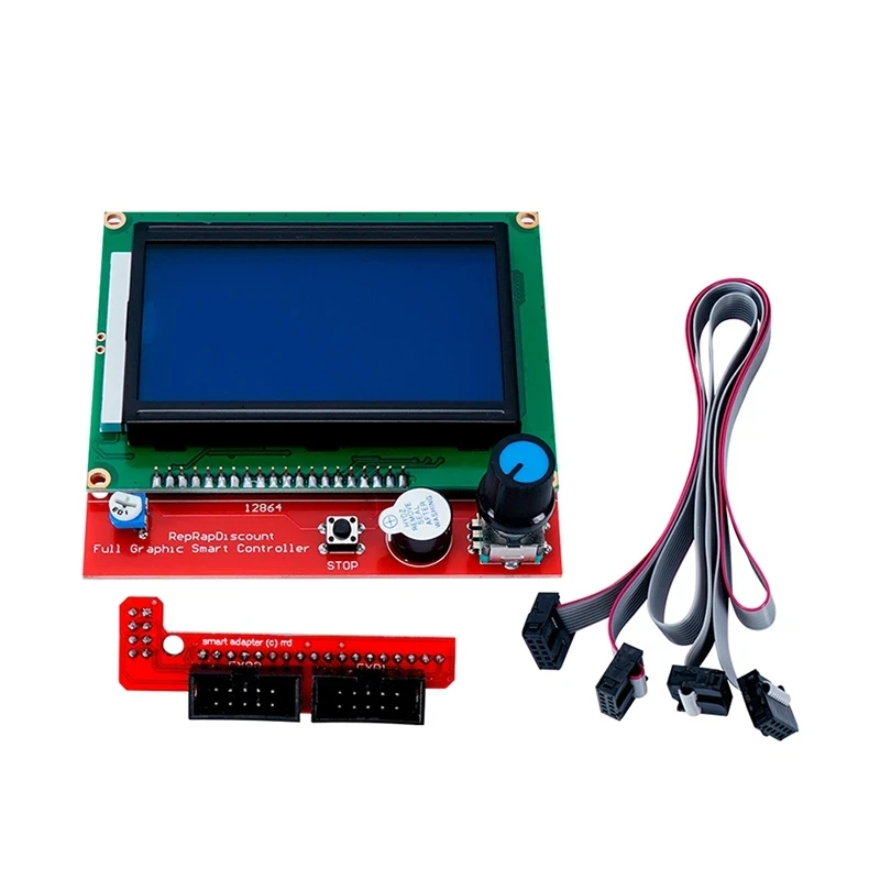 Controlador inteligente para impresora 3D, pantalla de control LCD 12864, RAMPS1.4