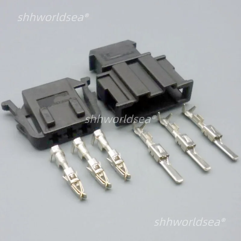 4/100set 3 PIN Car sensor plug auto wire harness connector electrical socket 191972703 191972713 191 972 703 191 972 713  For VW
