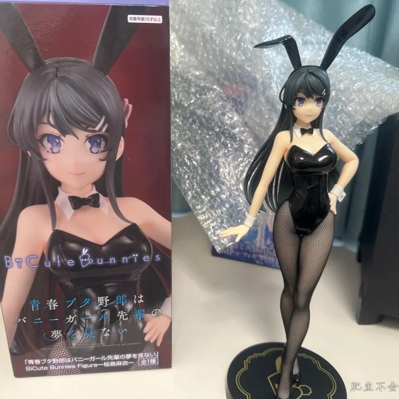 

Original 29cm Seishun Buta Yarou: Santa Claus No Yume Wo Minai Sakurajima Mai Bunny Girl Action Anime Figure Model Toy