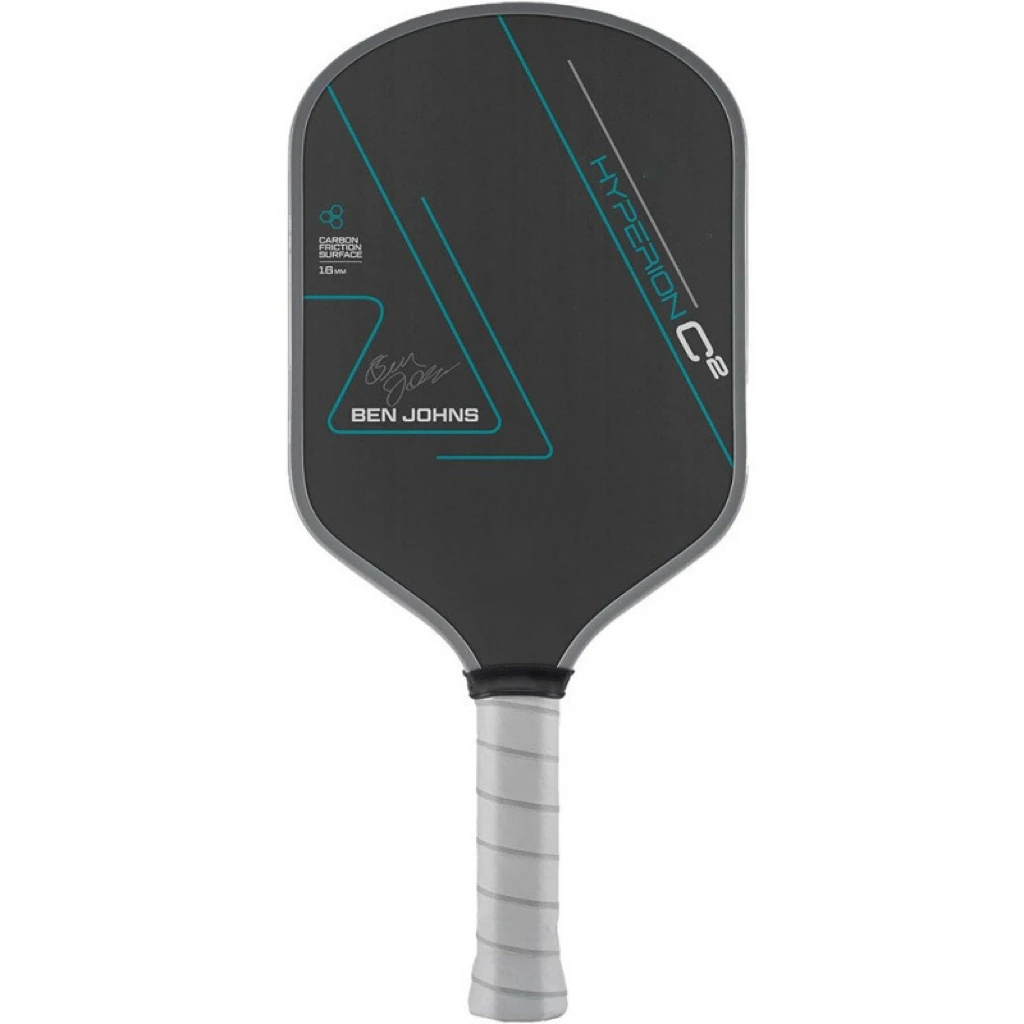 

BEN JOHNS Hyperion C2 T700 Carbon Fiber Pickleball Paddle Friction Surface16mm Polymer Power Core Enhanced Power&Spin&Control