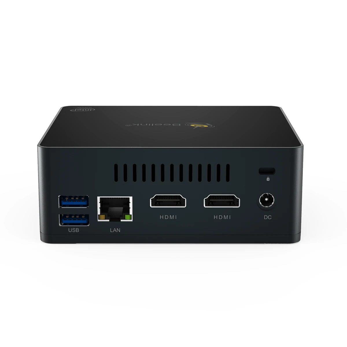 Qunshi fabrik preis beelink gk mini j4125 8gb 128gb 5g wifi gigabit ethernet desktop 8k g600 computer ubuntu win10pro mini pc