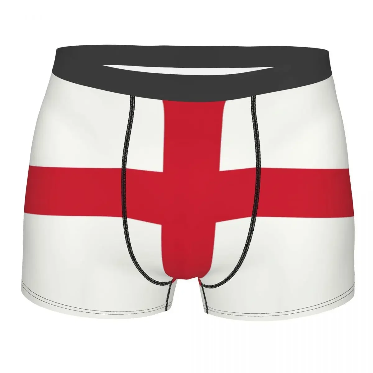 Male Sexy England Flag Underwear Boxer Briefs Soft Shorts Panties Underpants