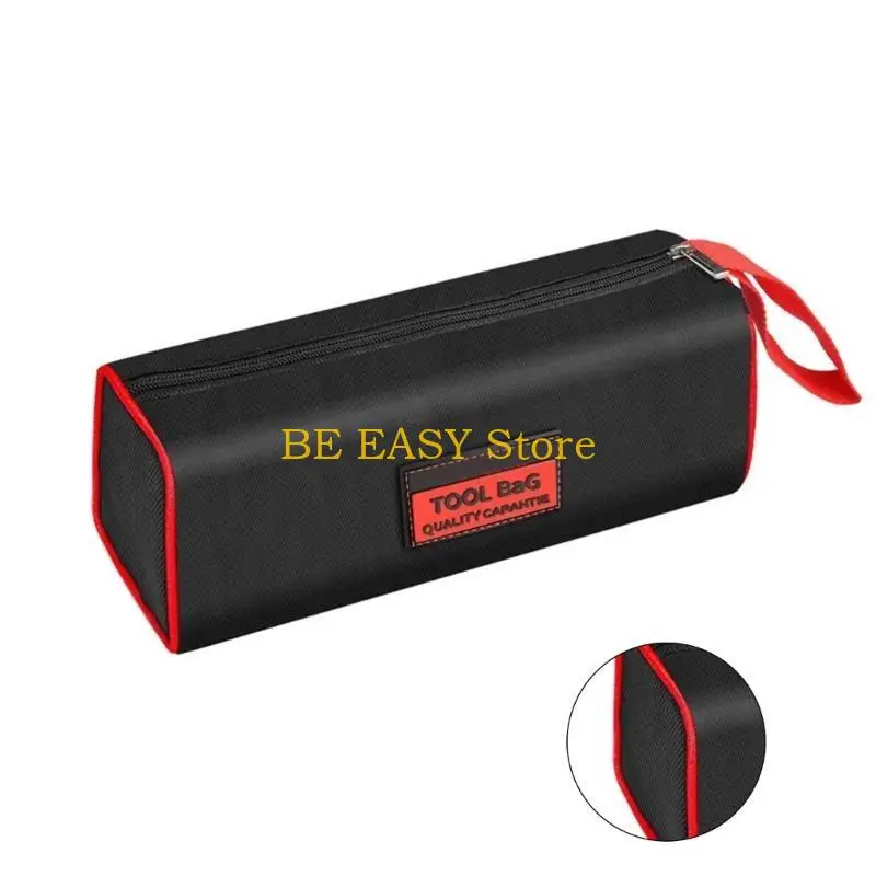 E28F Canvas Tool Storage Bag Tool Storage Bag Waterproof for DIY Projects Repair Work