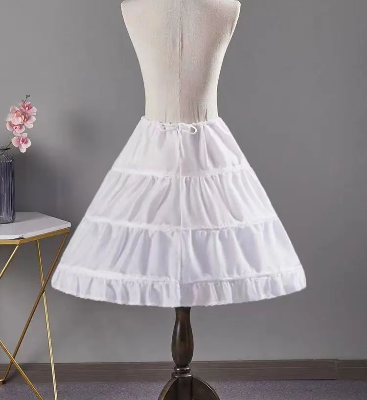 Petticoat Under Wedding Dress, Underskirt For flower girls, Crinoline For Complementos De Boda or Girl performance