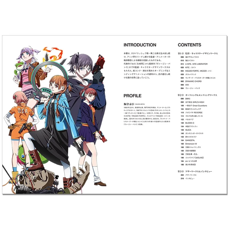 UNFINISHED Animation Works Artbook YASUOMI UMETSU ANIMATION WORKS Japanese Edition