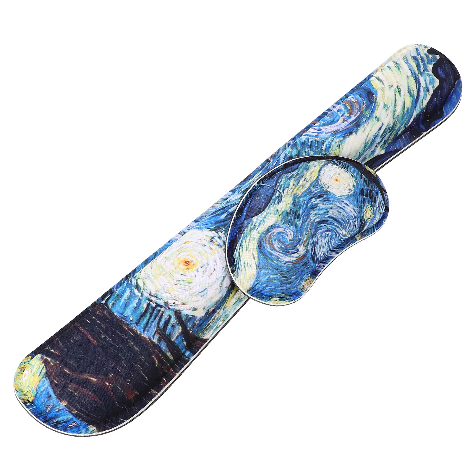 

2pcs Memory Foam Wrist Rest Pad Keyboard Mouse Support Cushion Skid Proof Bottom For Gaming Office Study Work Pad