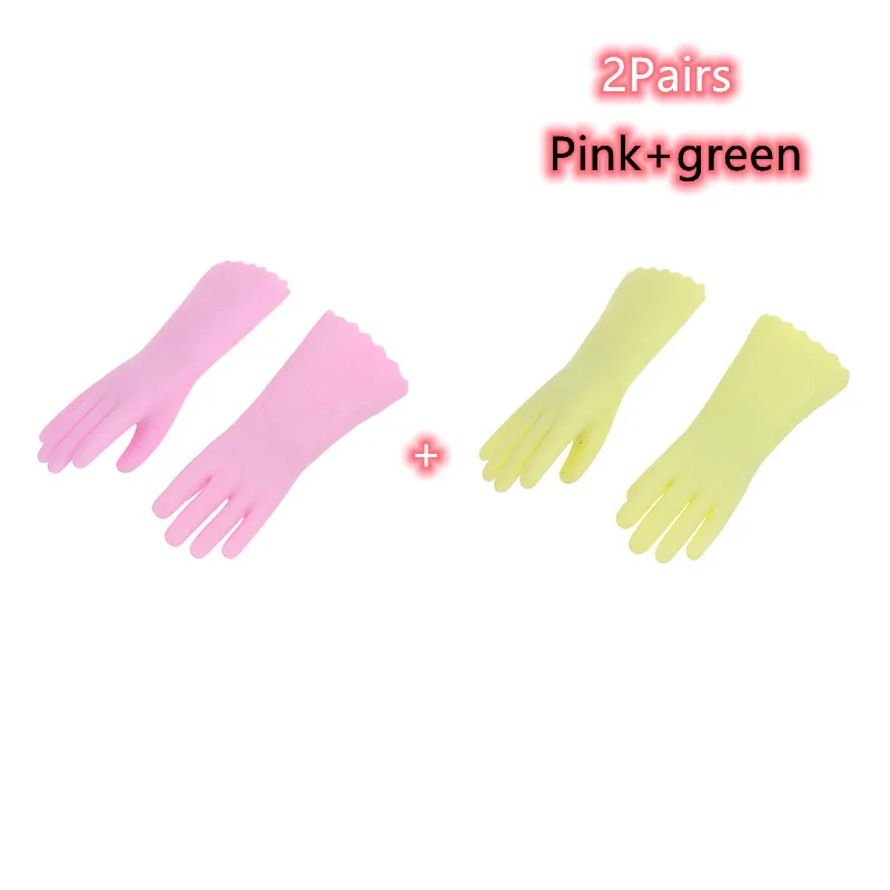 1Pair/2Pairs Dollhouse Miniature Gloves Baking Gloves Laundry Mitts Model Decor Kid Pretend Play Toy Doll House Accessories