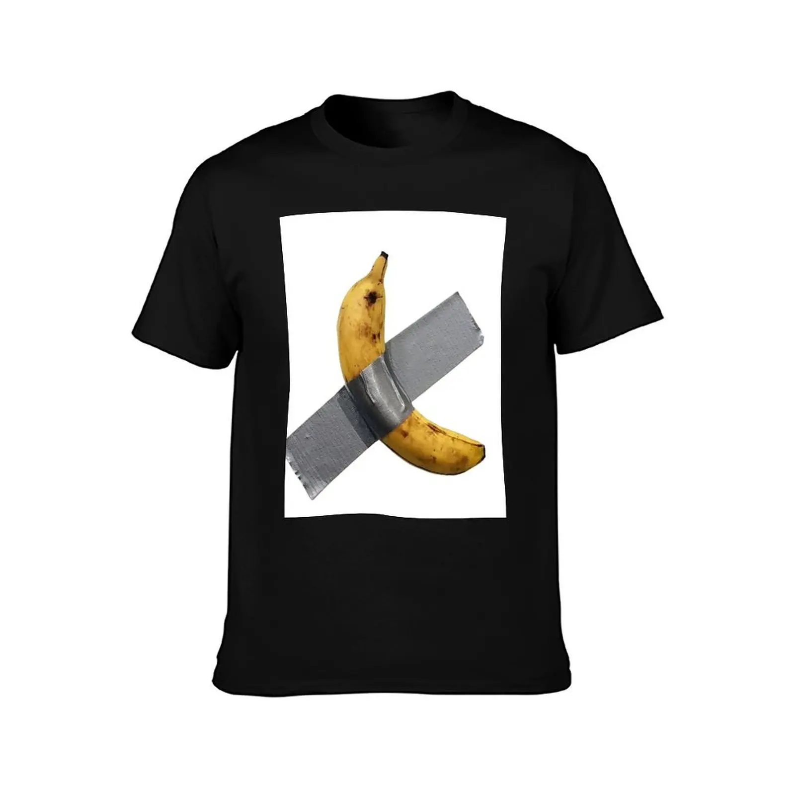 Art Basel Banana Duct Tape $120,000 Art Comedian T-Shirt Big Size Daily Wear T-Shirt