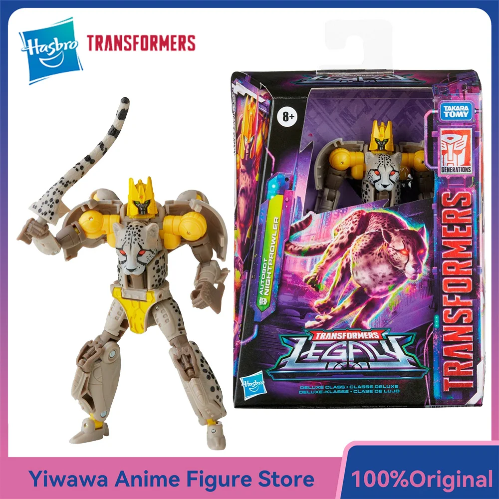 

[В наличии] Оригинальные новые трансформеры Legacy Nightprowler Коллекционная фигурка класса люкс 14 см, модель с орнаментом, игрушки