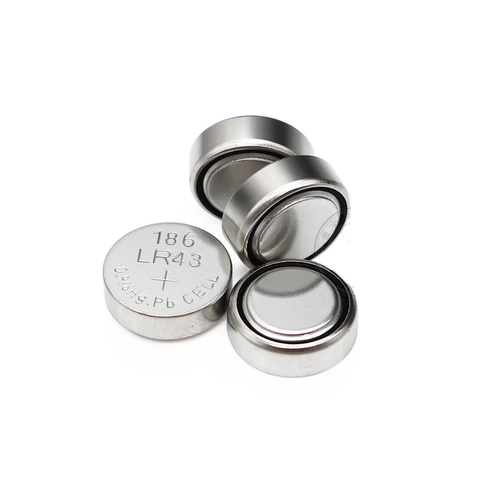 2-10PCS 1.55V AG12 LR43 110mAh Lithium Button Cell SR43 386 LR1142 V12GA AG 12 SR43W SR1142 Coin Cell Watch Toys Remote Battery