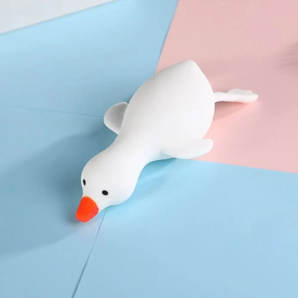 Hot Duck Decompression Toy Elastic Soft Children's Toy Cartoon Squeeze Interactive Toy