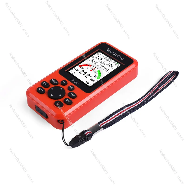 GP-280 Marine Waterproof Handheld GPS Navigator/Marine GPS Locator Handheld High-Sensitivity GPS Receiver/Various Voyage Screens