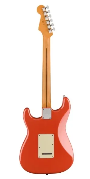 Custom Guitar red S t right hand Relic body with left hand neck with lucking tuners and no logo