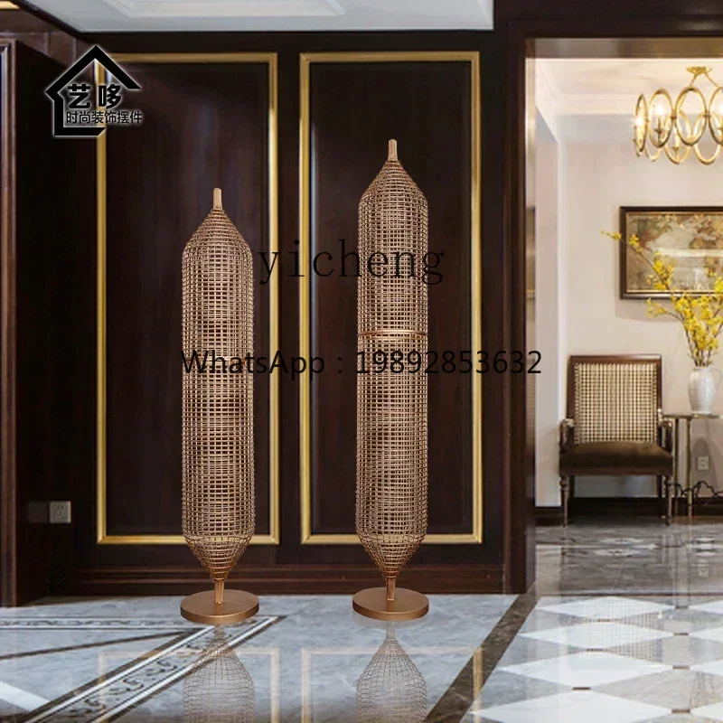 

Y1 Model Room Hallway Large Floor Ornaments Hotel Lobby Abstract Sculpture Decorative Accessories Creative