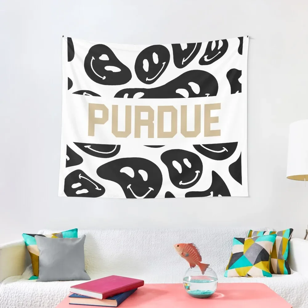 Purdue Tapestry Luxury Living Room Decoration Home Decorations Aesthetic Tapestry