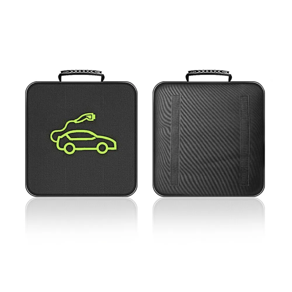 

Handheld Electric Car Charger Plugs Bag Antiflaming Waterproof EV Car Battery Jumper Cable Bag High-capacity Oxford Cloth