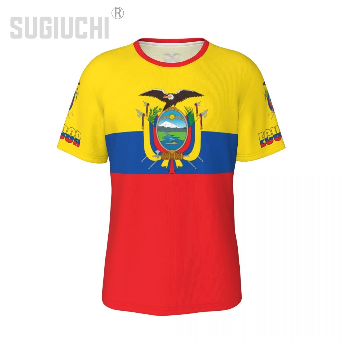 Unisex Nation T-shirt Ecuador Flag Ecuadorian T-shirts jersey For Men Women Soccer Football Fans Gifts Custom clothes tee