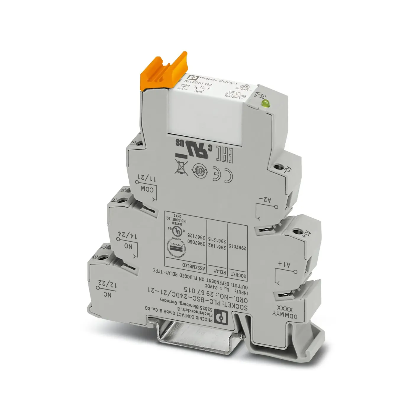 Phoenix 2966210  PLC-RSC- 24DC/21-2966171 2967060 Relay Module 2966634 2903334 RIF-1-RPT-LDP-24 2833576 2900932 2900375 2966265