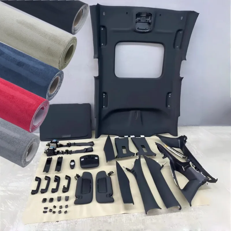 

Soft Self-Adhesive Suede Leather Sheet Patch Decal Suede Fabric Auto Interior for Dashboard Door Roof DIY Sofa Repair Stickers