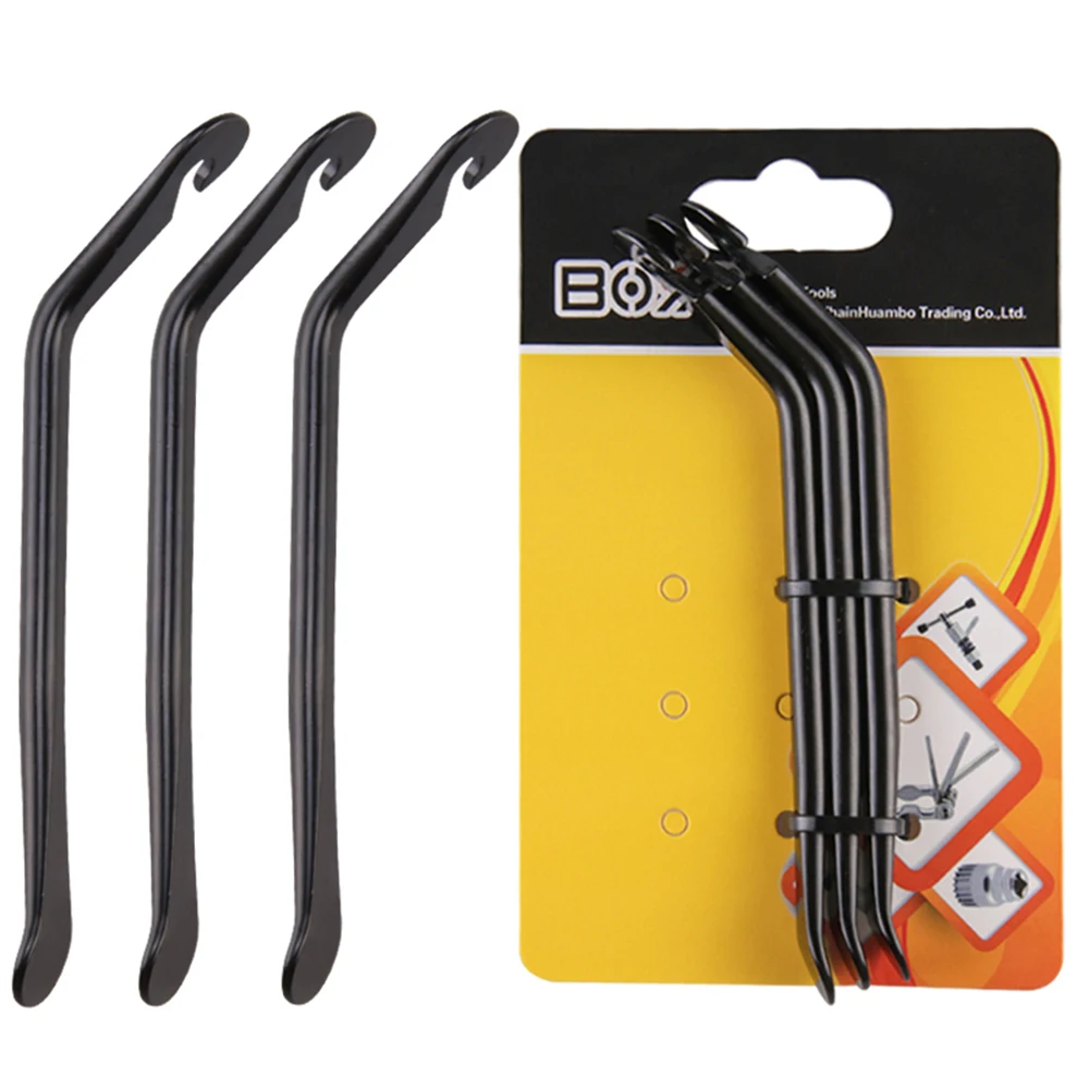 3Pcs Carbon Steel Tire Levers Bicycle Tire Repair Changing Tool Set MTB Road Bike Reparing Tools Cycling Parts Bike Accessories