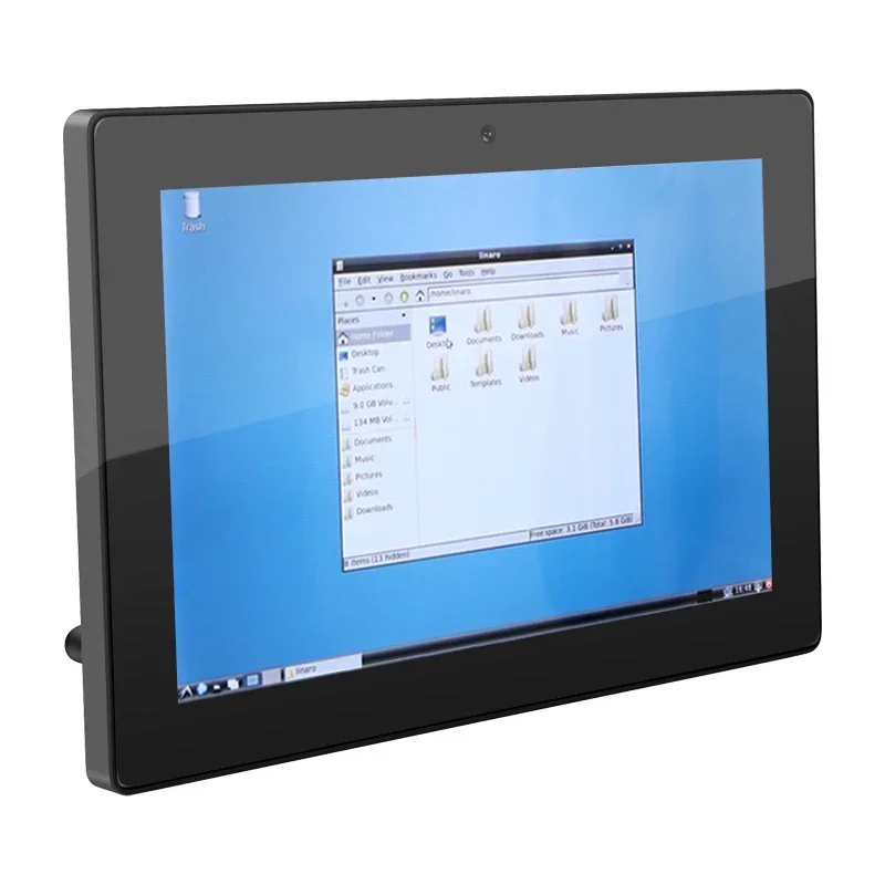 New 10.1'' Wall Mount Commercial Touch Screen RK3566 Debian Linux LCD monnitor Advertising Display