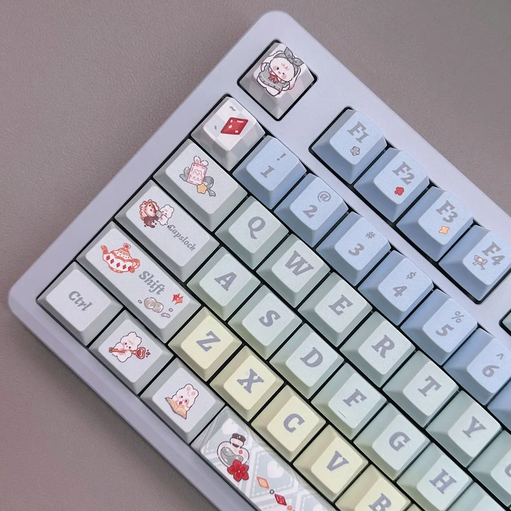 

Tutu Keycaps Mechanical Keyboard Keycaps Cute Girls High Value Original