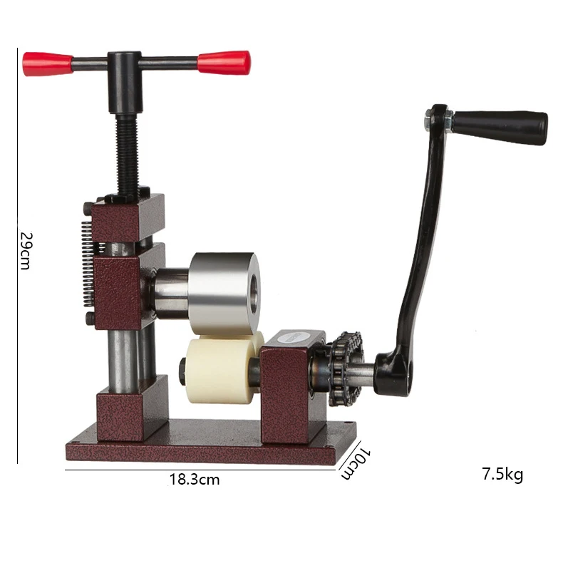 Imagem -04 - Máquina de Dobra Manual da Joia para a Superfície Plana Pulseira Que Forma a Jóia Que Faz o Equipamento