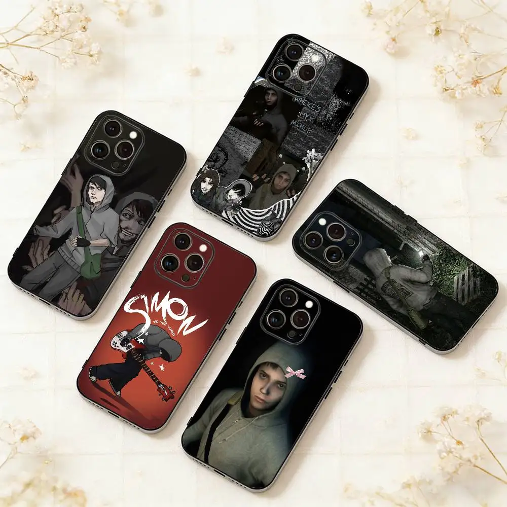 

Simon Henriksson C-Cry Of F-Fear Phone Case For iPhone 17,16,15,14,13,12,11 Plus,Pro Max,XS,Soft Silicone Black Cover