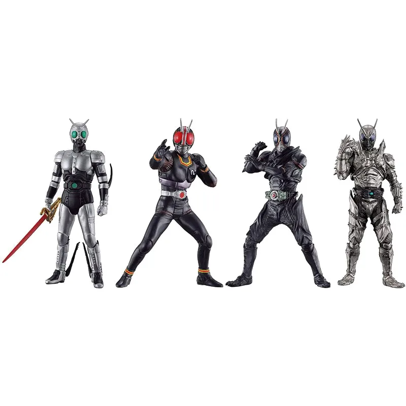 Japanese Genuine Gacha Scale Model Kamen Rider BLACK SUN Shadow Moon Minami Kohtaro Decoration Action Figure Toys