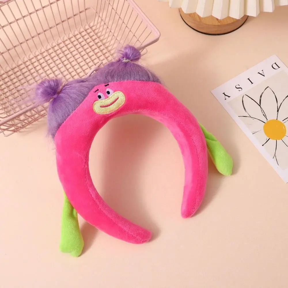 

Cartoon Ugly Doll Hair Hoop Three-Dimensional Korean Style Plush Headband Long Hair Hair Accessories Funny Hairband Cosplay