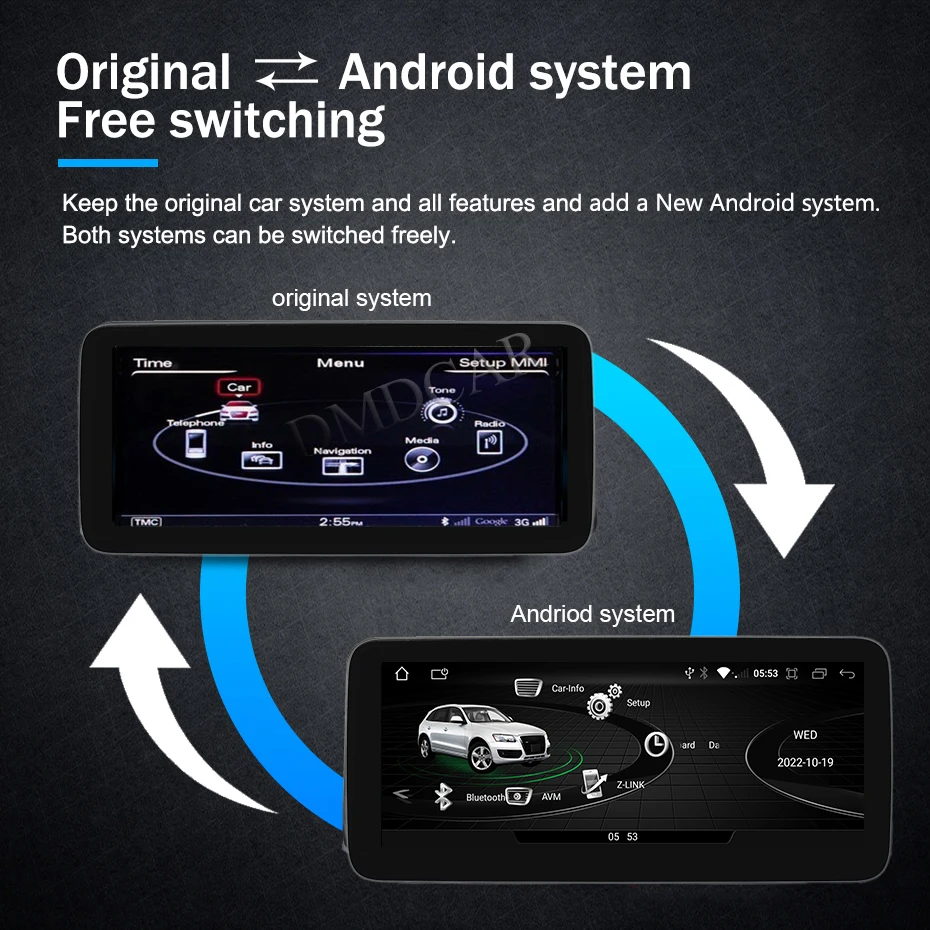 Android 13 GPS Navigation 8 Core Auto Radio Apple Carplay For AUDI A3 2013-2018 Car Video Player Multimedia HD Screen Head Unit