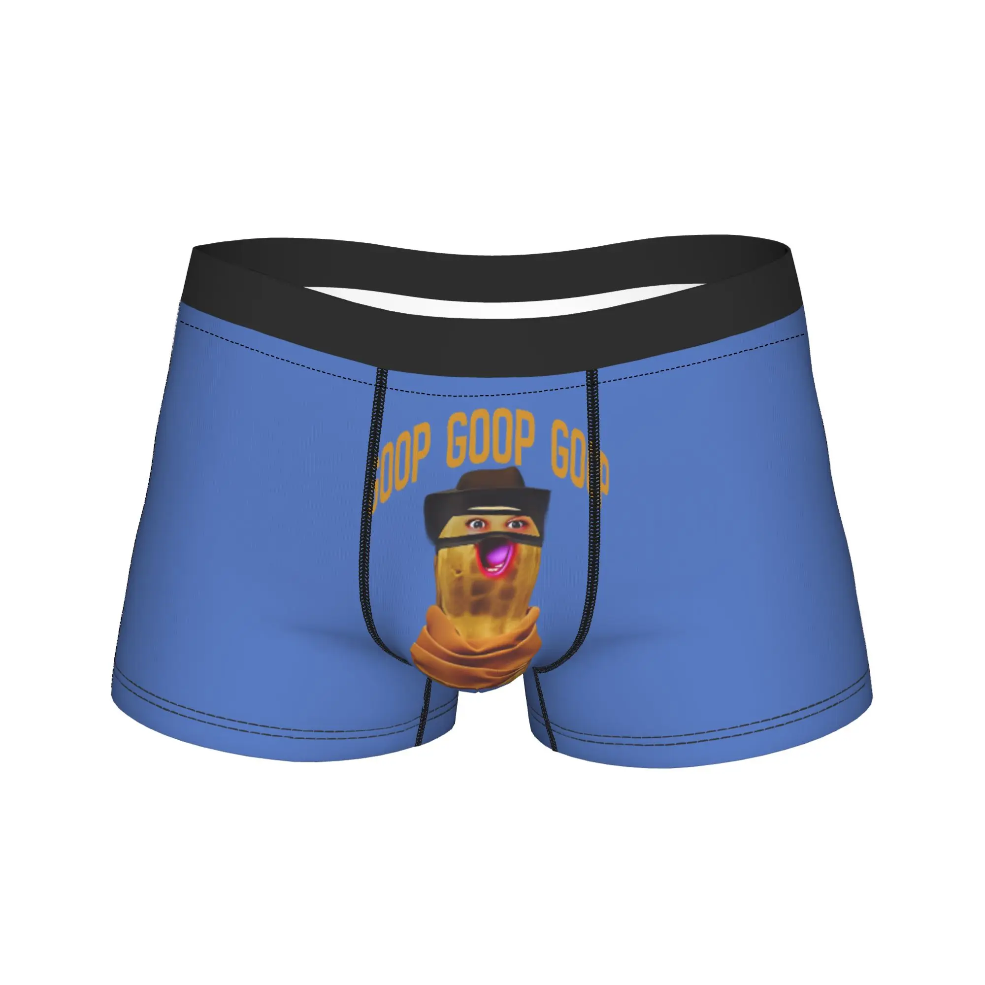

Funny The Burnt Peanut GOOP Bungulator Underwear Funny Panties Customs Boxer Brief For Man Pouch Large Size Boxershorts
