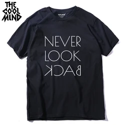 COOLMIND QI0129 100% Cotton Short Sleeve Funny T Shirt Casual Summer Mens Tee Shirts Loose o-neck Men Tshirt Streetwear t-shirt