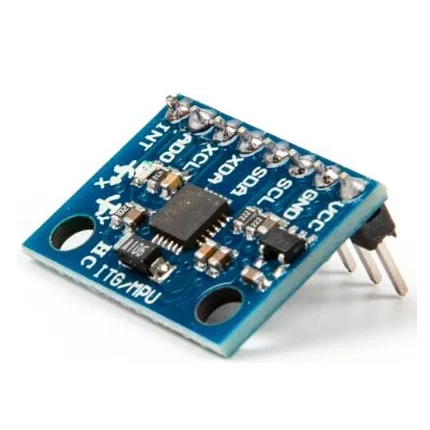 GY-521 MPU-6050 3-Axis Acceleration Gyroscope 6DOF Module With Code Schematics