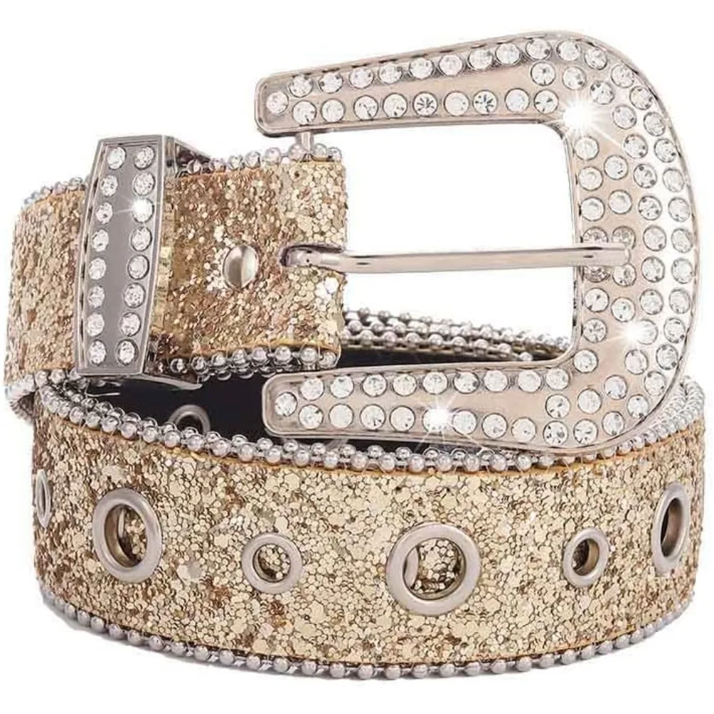 Bling Rhinestone Bu…