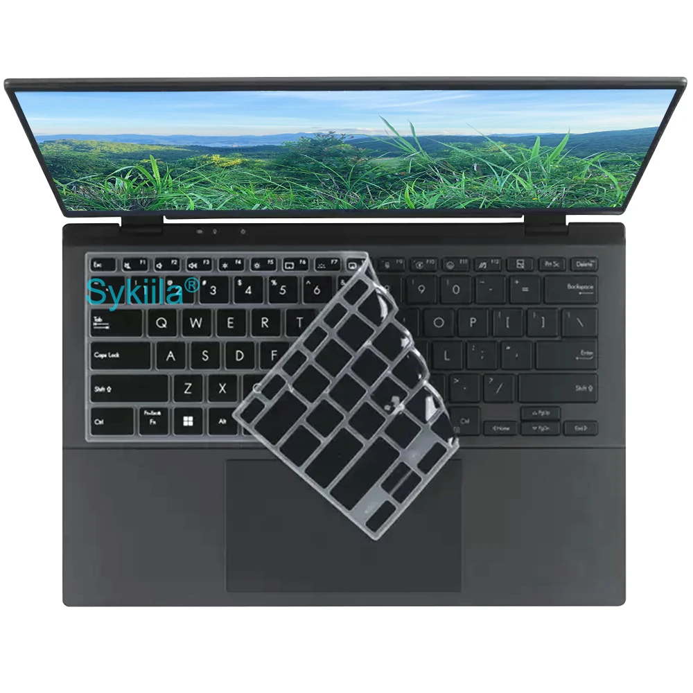 Tastaturabdeckung für ASUS Vivobook 14 Oled Pro 14X GO S Flip M5406 S5406 K3405 K5404 M1405 X1405 13 Silikon-Schutzhülle