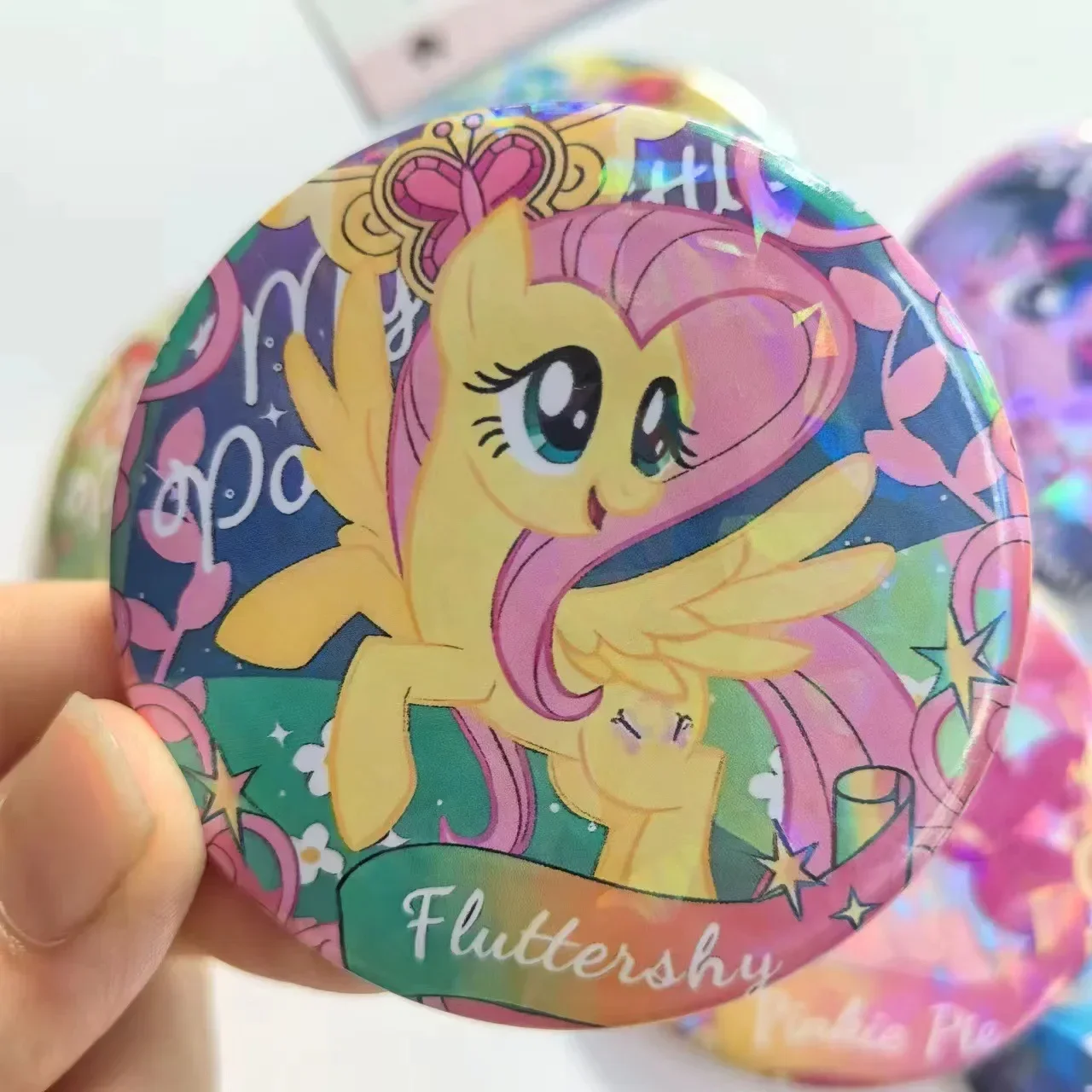  Kawaii Anime My Little Pony Anstecknadeln Emaille-Broschen Niedliche Abzeichen für Rucksäcke Schmuck Fans Geschenke Accessoires Dekoration – Detail 7