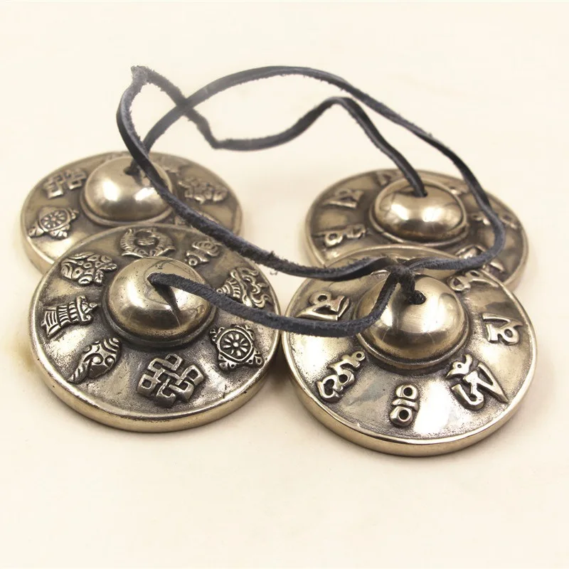 

Wholesale Religious Multiplier Genuine Nepal Imported Handmade Copper Rattle Bells Ringing Bells Buddhist Supplies