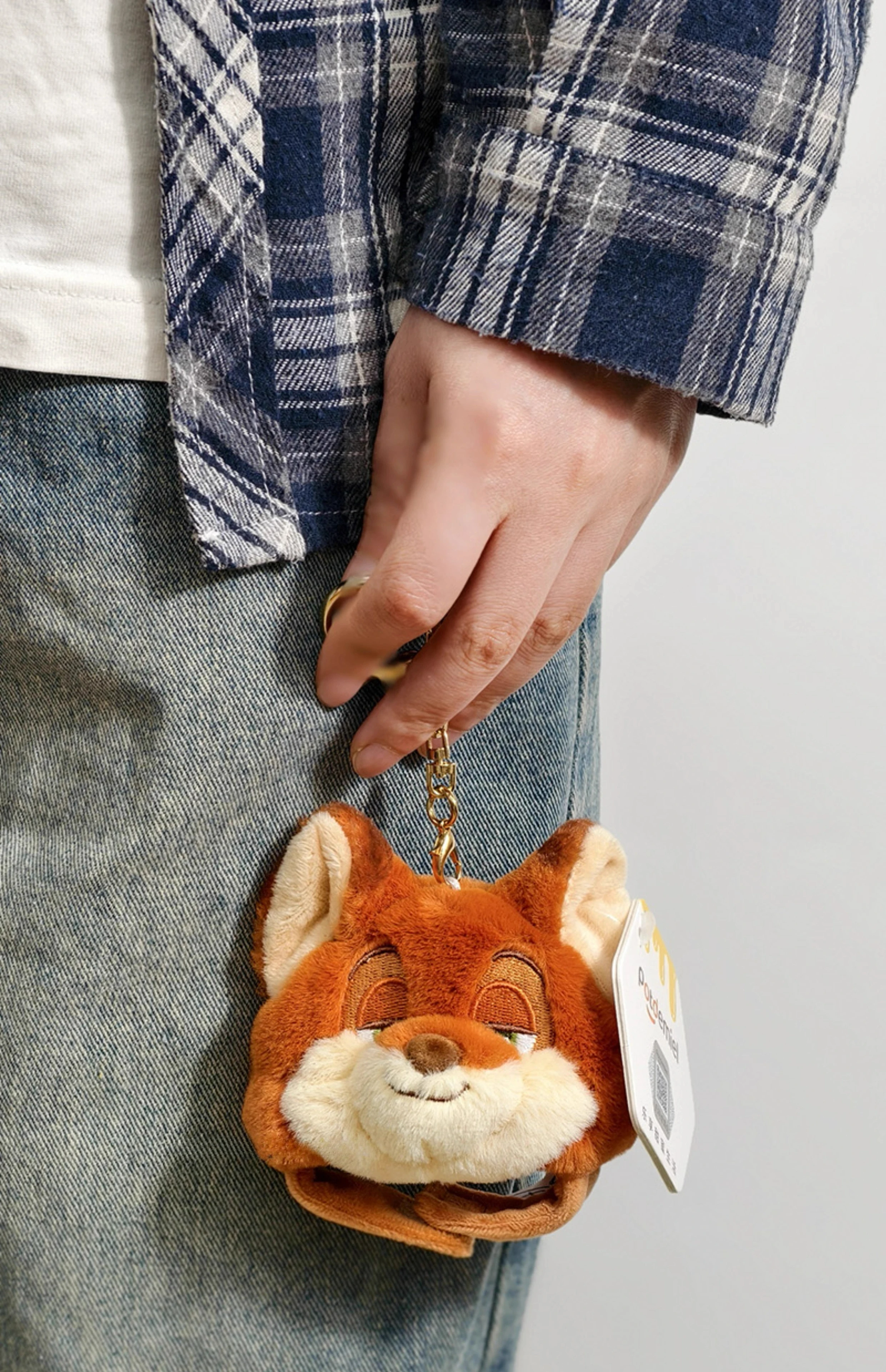 디즈니 Zootopia Judy Hopps Nick Wilde 어린이 생일 선물, 열쇠 고리, 동전 지갑, 배낭 펜던트