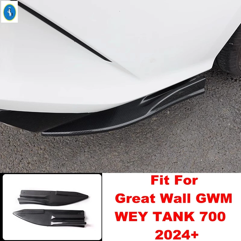 

For GAC Trumpchi Empow 2022 2023 Car Exterior Accessories Lower Protection Angle Of Rear Car Corner Protector 2PCS Car Styling