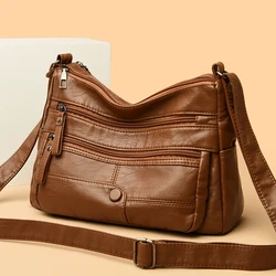 Women Bag Hangbag And Purses Luxury Designer Shoulder Crossbody Messenger Bags With 1 Shoulder Straps High Quality Leather Sac