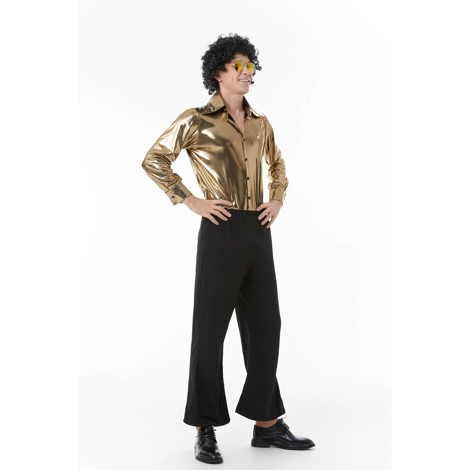 Déguisement Couple Disco Années 70 – Tenues de Soirée – photo 5