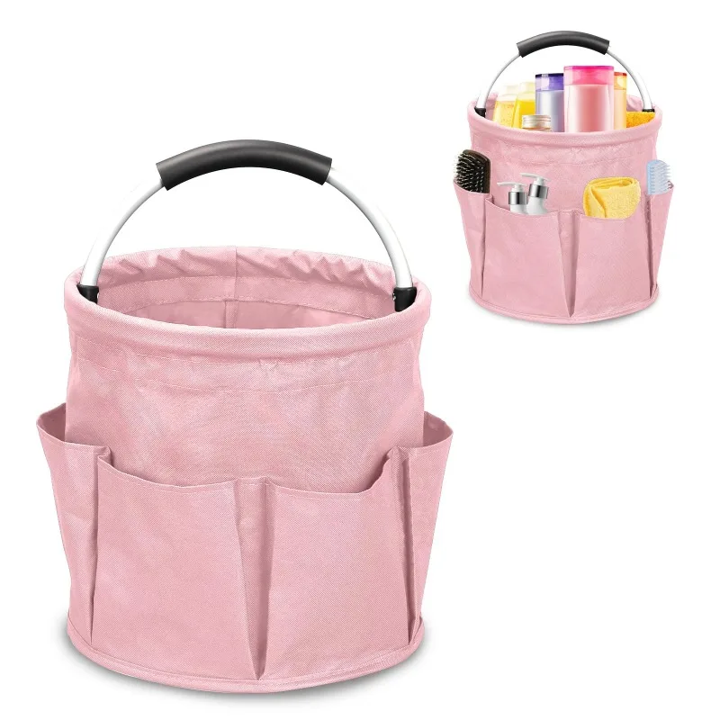 Large Storage Organiser Bag with Handle Folding Basket Picnic Tote Outdoor Caddy Car Wash Storage Tool Bag Cleaning