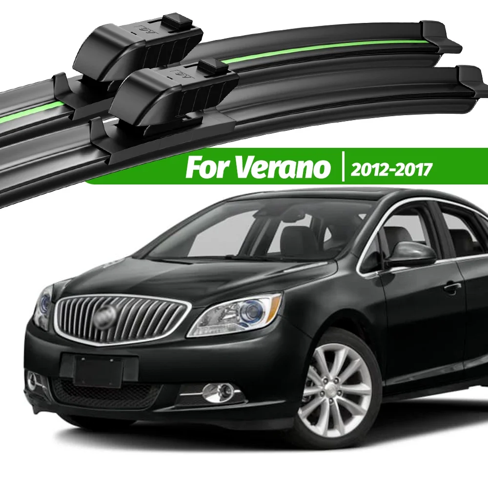 

For Buick Verano 2012-2017 2pcs Front Windshield Wiper Blades 2013 2014 2015 2016 Windscreen Window Accessories