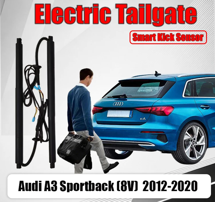 Electric Tailgate Upgrade Kit For Audi A3 Sportback (8V) Power Lift Support Rods Auto Trunk Boot Lid Power Liftgate Modi
