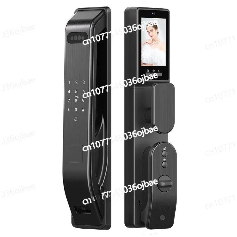 Automatic 3D Facial Recognition Fingerprint Lock Cat Eye Visual Smart Lock Household Password Lock K7 Series