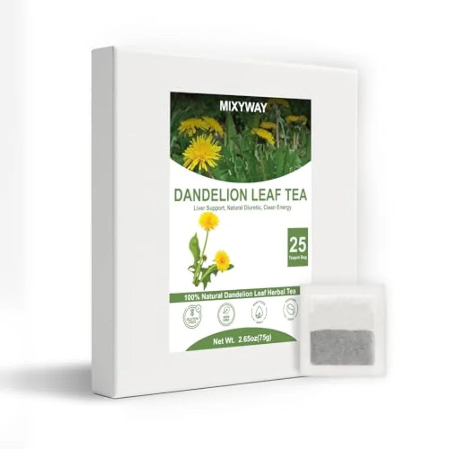 Dandelion Teapot bag - 25 Teapot Bags 1.76 OZ 50 g.