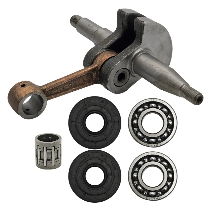 

Комплект коленчатого вала цепной пилы, совместимый с Husqvarna 340 345 350, с сальниковыми игольчатыми роликоподшипниками, трансграничный бестселлер