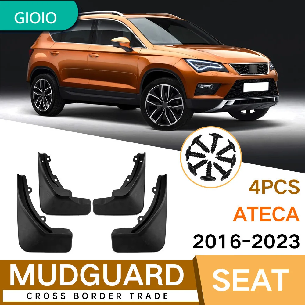 

Suitable for SEAT Ateca 2016-2023 Car Tire Fenders Soft Rubber Fenders