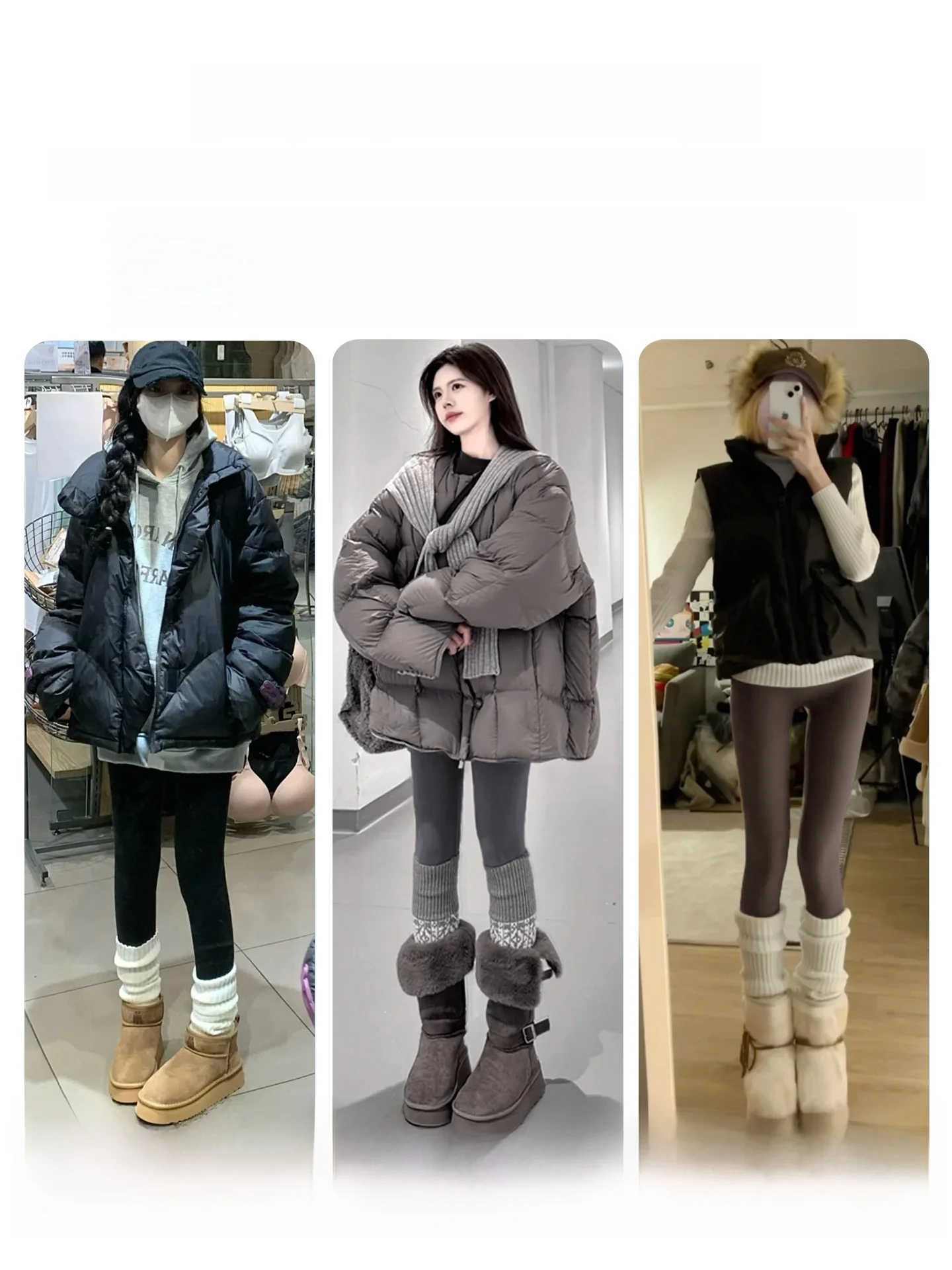 ey Fce Lined arkskin Yogabroek Dames Hoge taille Afslankende strakke pasvorm Basislaagbroek Buikcontrole Billenliftend Elastisch